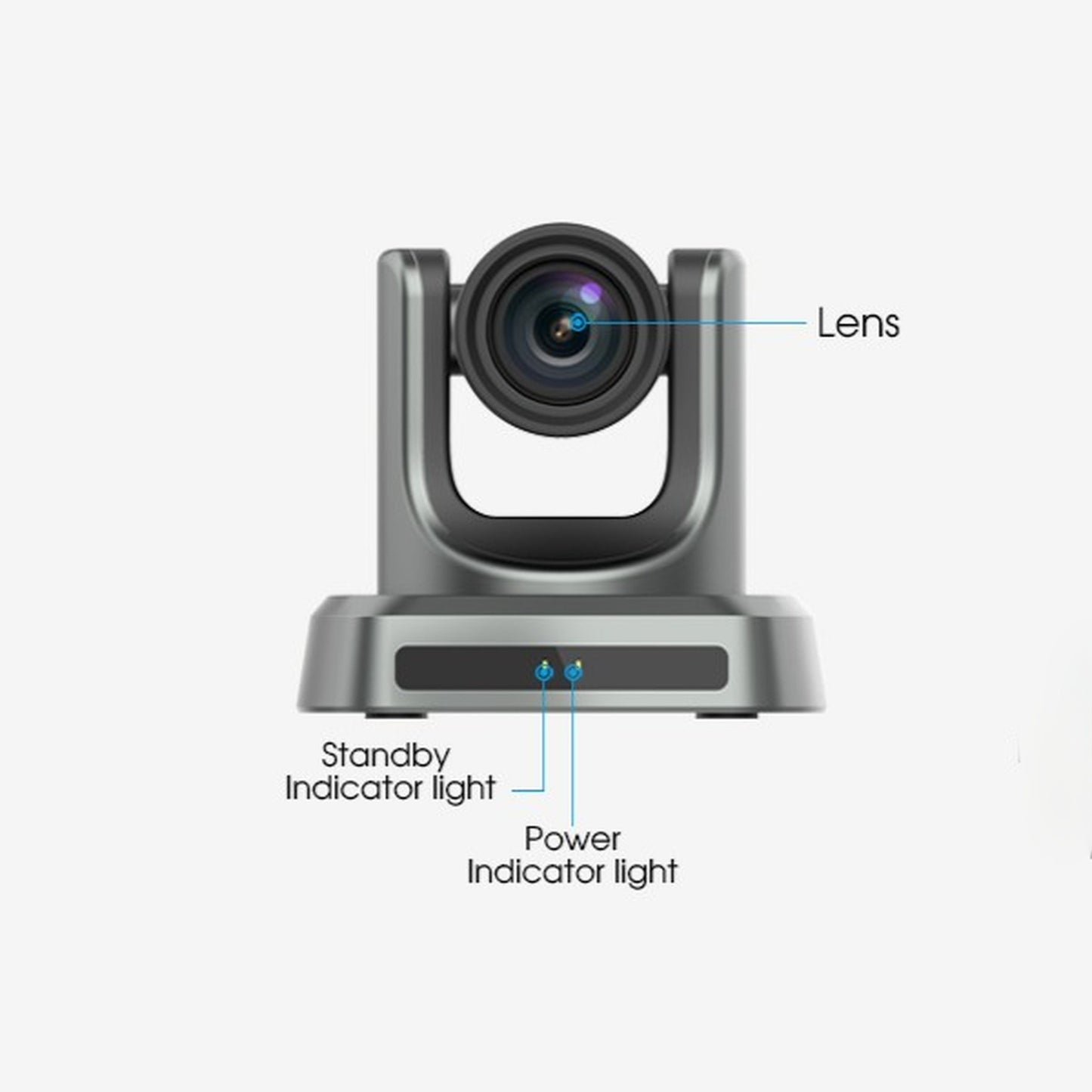 Voice Tracking,  Face Tracking & Gesture Control 4K UHD Webcam