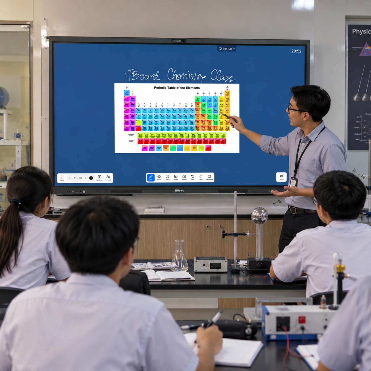 Interactive Flat Panel Display